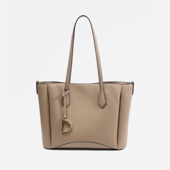 Leather tote bag women's luxury high sense shoulder bag